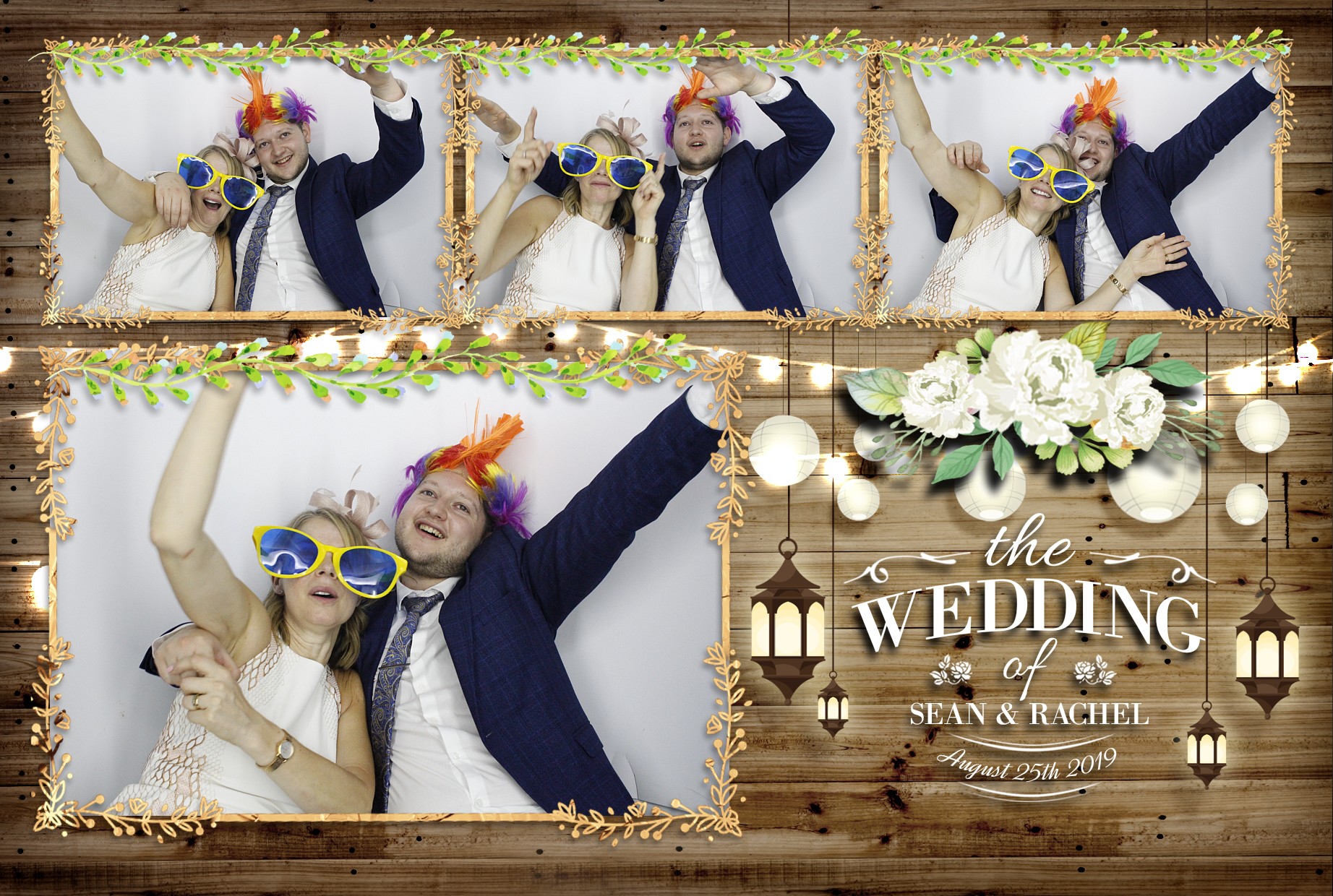 Sam & Rachel's Wedding | View more photos from the event at gallery.myphotoboothexperience.co.uk/u/MyPhotoBoothExperienceLtd/Sam-Rachels-Wedding